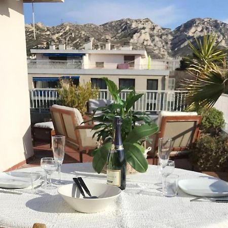 Apt Proche Des Calanques Marseille Exteriör bild