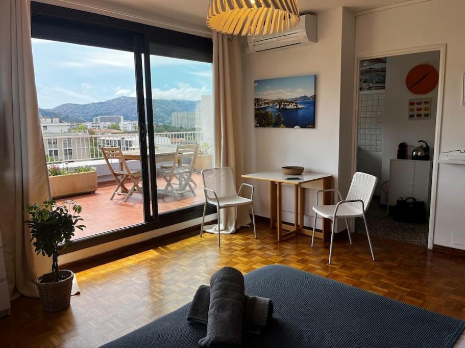 Apt Proche Des Calanques Marseille Exteriör bild